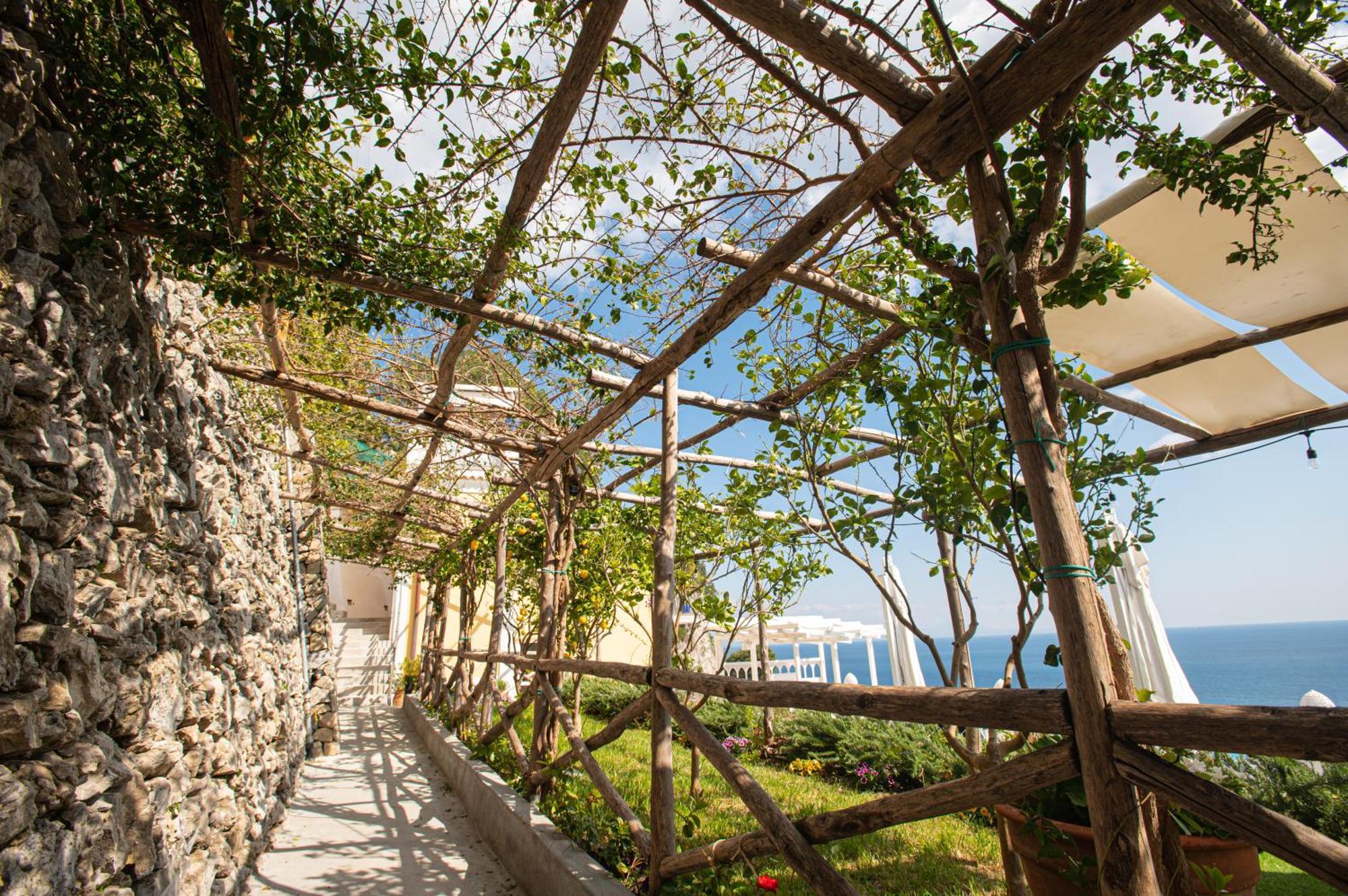 Hotel Villa Pandora Maiori Kültér fotó