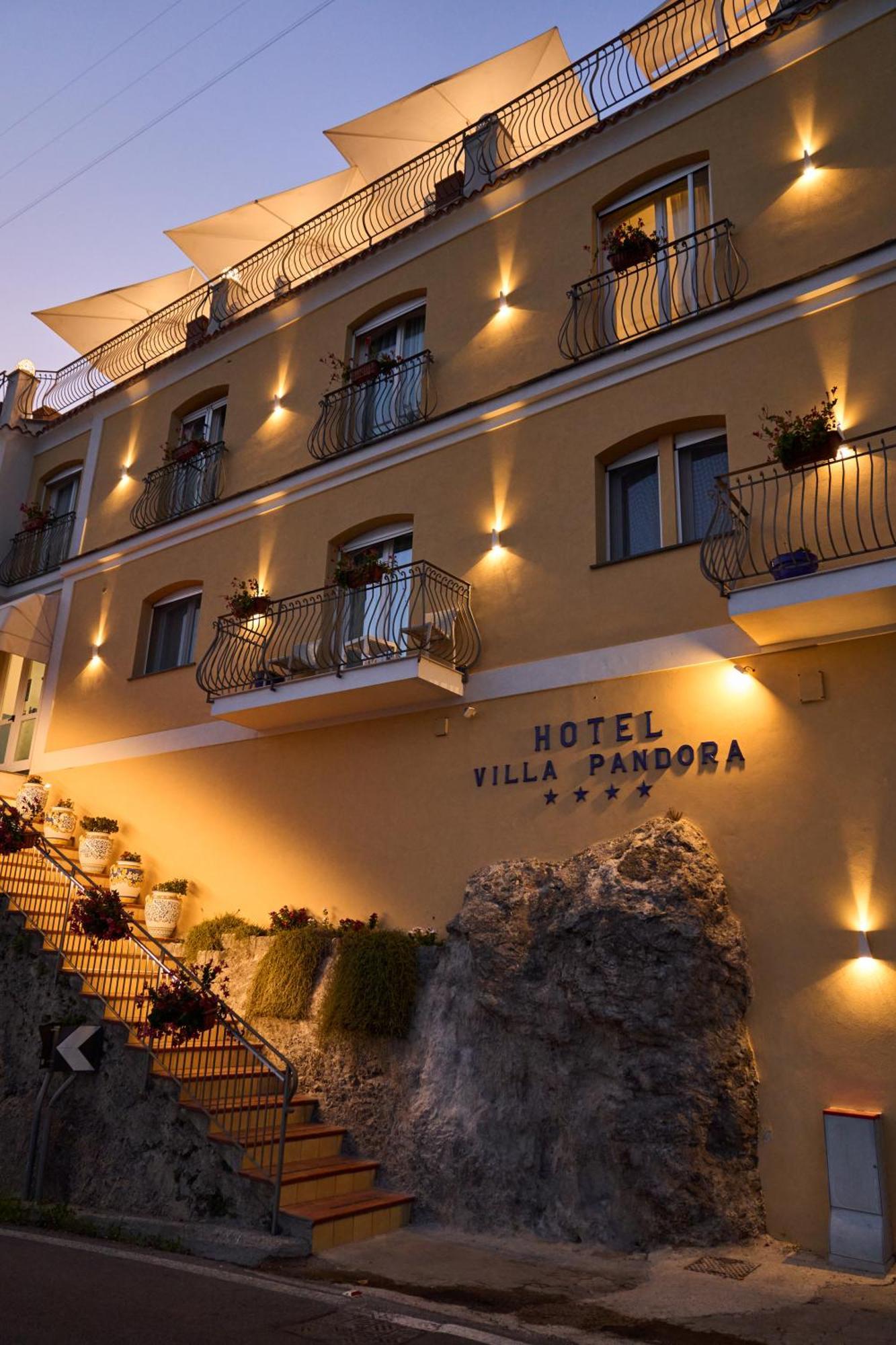 Hotel Villa Pandora Maiori Kültér fotó